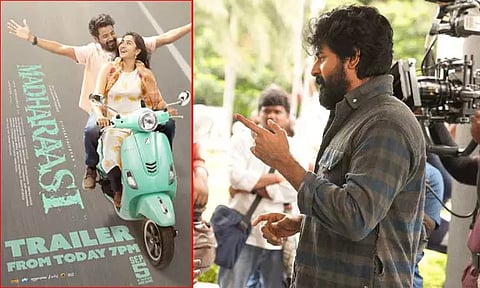 சிவகார்த்திகேயன் நடித்துள்ள மதராஸி படத்தின் டிரெய்லர் இன்று வெளியீடு