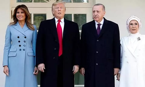 காசா போர் நிறுத்தம் மேற்கொள்ள அறிவுறுத்தி மெலனியா டிரம்புக்கு துருக்கி அதிபரின் மனைவி கடிதம்