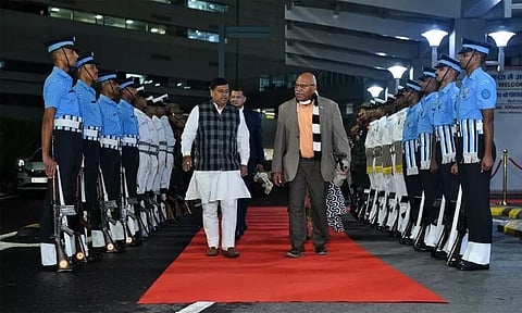 பிஜி நாட்டு பிரதமர் இந்தியா வருகை; பிரதமர் மோடியுடன் இன்று சந்திப்பு