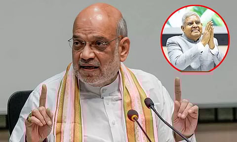 துணை ஜனாதிபதி ஜெகதீப் தன்கர் பதவி விலகியது ஏன்? அமித்ஷா பதில்