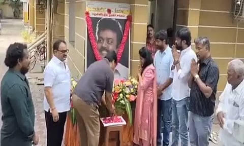 விஜயகாந்துக்கு தென்னிந்திய நடிகர் சங்கம் மரியாதை