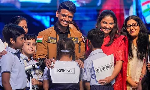 ‘விடாமுயற்சியே வெற்றிக்கான ஒரே வழி’ - மாணவர்களுக்கு சுபான்ஷு சுக்லா அறிவுரை