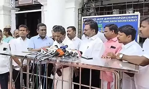 நெல்லை ஆணவக் கொலை: முதல் அமைச்சர் மு.க.ஸ்டாலினுடன் கவினின் தந்தை சந்திப்பு