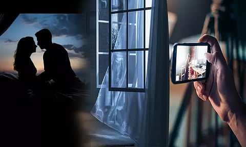 நள்ளிரவில் புதுமண தம்பதி தாம்பத்யம்.. ஜன்னல் வழியாக வீடியோ எடுத்த வாலிபர்.. அடுத்து நடந்த பரபரப்பு