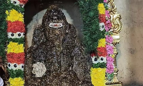 சதுர்த்தி விழா.. சாட்சிநாதர் கோவிலில் விநாயகருக்கு விடிய விடிய தேன் அபிஷேகம்