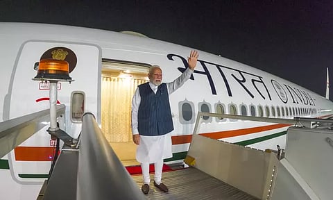 ஜப்பான் புறப்பட்டார் பிரதமர் மோடி