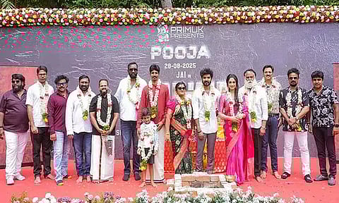 ஜெய், யோகி பாபு நடிக்கும் “ஒர்க்கர்” பட பூஜை