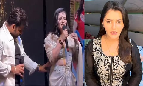 Anjali raghav quits bhojpuri industry after pawan singh misbehaves her