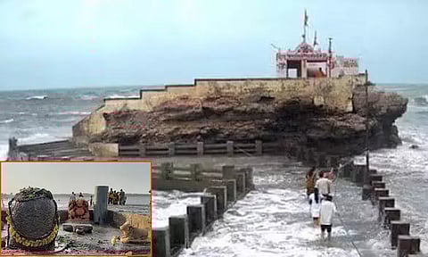 அரபிக் கடல் அதிசயம்..! கோலியாக் கடல் கோவில்