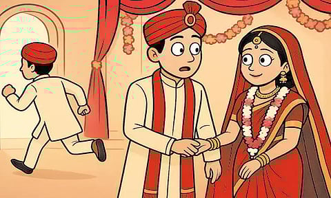 காதலன் கைவிட்டதால் கல்லூரி நண்பனை திருமணம் செய்த இளம்பெண்