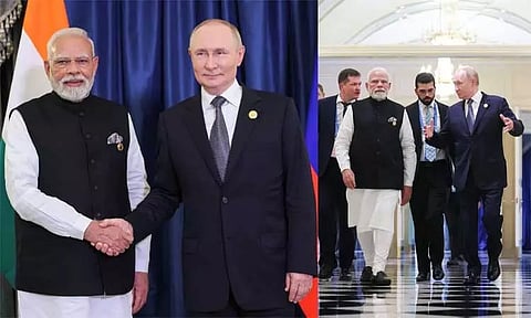 ரஷியா-உக்ரைன் மோதலை முடிவுக்கு கொண்டு வர புதினிடம் பிரதமர் மோடி வலியுறுத்தல்