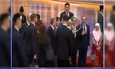 பாகிஸ்தான் பிரதமரை கண்டுகொள்ளாத சீன அதிபர்