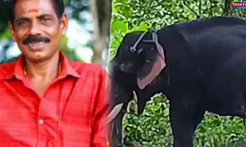 கோவில் யானை தாக்கியதில் பாகன் உயிரிழப்பு; கேரளாவில் அதிர்ச்சி