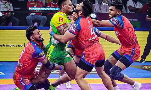 புரோ கபடி லீக்: பாட்னா அணியை வீழ்த்தி உ.பி.யோத்தாஸ் வெற்றி