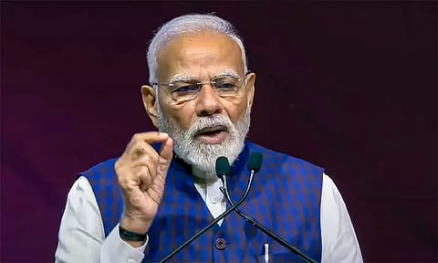 உலகின் முன்னேற்றத்துக்கு தேவையான சக்தி சிப் - பிரதமர் மோடி