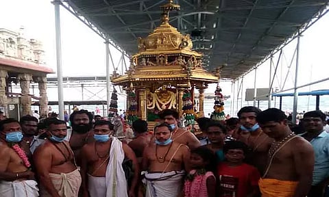 திருச்செந்தூர் கோவிலில் செப்டம்பர் 4-ந்தேதி முதல் மீண்டும் தங்கத்தேர் வீதி உலா