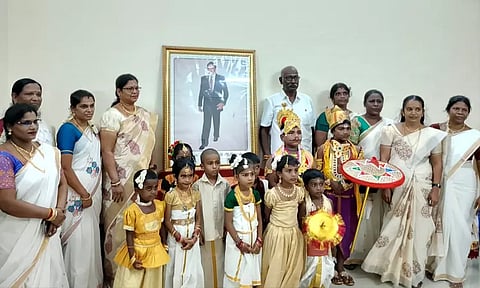 புழல் டாக்டர் சிவந்தி ஆதித்தனார் பள்ளியில் ஓணம் கொண்டாட்டம்