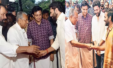 ஓணம் பண்டிகை கொண்டாட்டம்: கேரள முதல்வருடன் விழாவில் பங்கேற்ற ரவி மோகன்