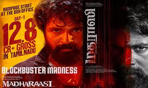சிவகார்த்திகேயனின் “மதராஸி” முதல் நாள் வசூல் - தயாரிப்பு நிறுவனம் அறிவிப்பு