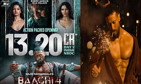 டைகர் ஷ்ராப் நடித்துள்ள “பாகி 4” படத்தின் முதல் நாள் வசூல்