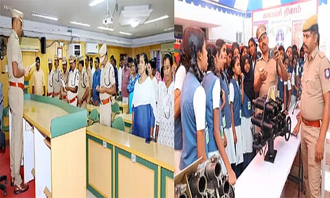 திருநெல்வேலி எஸ்.பி. அலுவலகத்தில் காவலர் தின உறுதிமொழி ஏற்பு