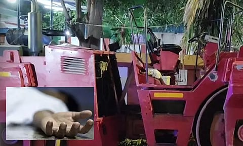 சென்னை: கோயம்பேடு அருகே ரோடு ரோலர் ஏறி மாற்றுத்திறனாளி உயிரிழப்பு