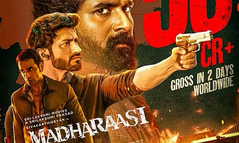Madharaasi collects a gross of 50 CRORES in 2 days worldwide