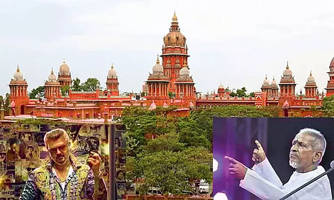 அஜித் படத்தில் இளையராஜாவின் பாடலை பயன்படுத்த இடைக்கால தடை