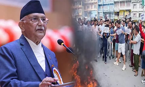 அரசுக்கு எதிராக வலுக்கும் போராட்டம்; பிரதமர் பதவியை ராஜினாமா செய்தார் கே.பி. சர்மா ஒலி