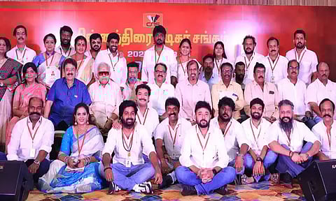 சின்னத்திரை நடிகர் சங்க புதிய நிர்வாகிகள் அறிமுக விழா