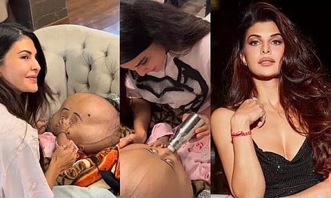 Jacqueline Fernandez visits child with rare condition, pledges support