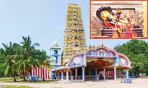 கூர்ம அவதாரத்தில் வெளிப்பட்ட இலங்கை பொன்னாலை வரதராஜர்