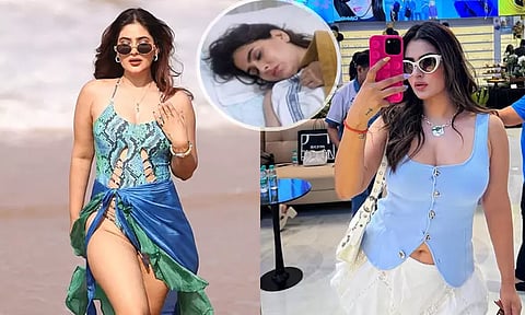 Actress karishma sharma jumped moving train