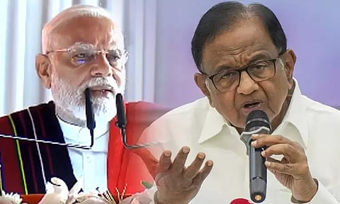 மணிப்பூருக்கு இரண்டு ஆண்டுகளாக செல்லாததற்கு பிரதமர் மன்னிப்பு கேட்கவில்லை - ப.சிதம்பரம் குற்றச்சாட்டு