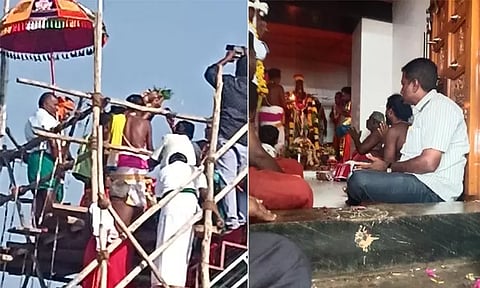 கபிலர்மலையில் திருச்செந்தூர் சண்முகநாதர் கோவில் கும்பாபிஷேக விழா