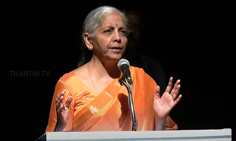 ‘ஜி.எஸ்.டி. சீர்திருத்தம்; மக்கள் மீதான வரிச்சுமை குறைந்துள்ளது’ - நிர்மலா சீதாராமன்