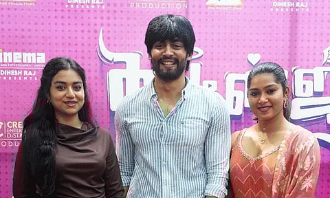 தர்ஷன் நடிக்கும் “காட்ஜில்லா” படத்தின் பூஜை