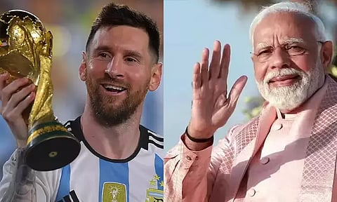 பிரதமர் மோடிக்கு பிறந்தநாள் பரிசு அனுப்பிய மெஸ்ஸி....என்ன தெரியுமா ?