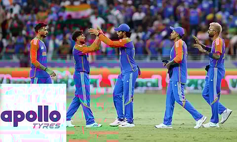 இந்திய கிரிக்கெட் அணியின் புதிய ஸ்பான்சரான அப்பல்லோ டயர்ஸ்