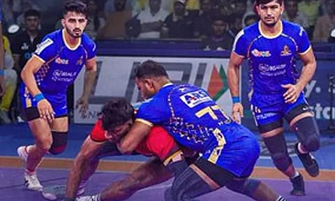 புரோ கபடி: தமிழ் தலைவாஸ் வெற்றி