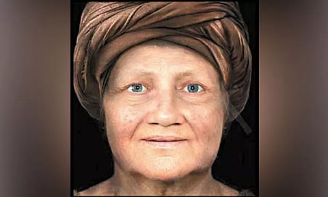 900 ஆண்டுகள் பழமையான பெண்ணின் மண்டை ஓடு மூலம் முகத்தை உருவாக்கிய விஞ்ஞானிகள்