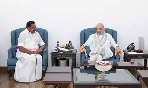 அ.தி.மு.க. ஒன்றிணைய அமித்ஷா வலியுறுத்தல்; எடப்பாடி பழனிசாமி மறுப்பு: டெல்லியில் நடந்த பரபரப்பு