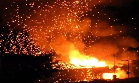 விருதுநகர் பட்டாசு ஆலை விபத்து - 3 பேர் மீது வழக்குப்பதிவு