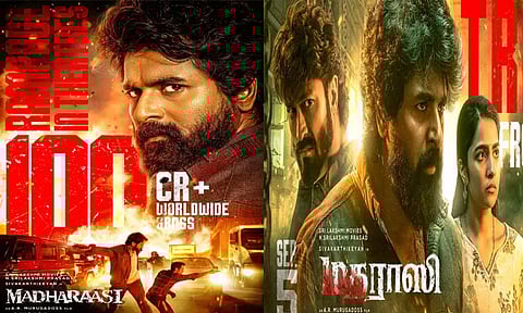 ரூ.100 கோடி கிளப்பில் இணைந்த சிவகார்த்திகேயனின் “மதராஸி”