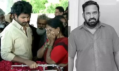 மறைந்த நடிகர் ரோபோ சங்கரின் உடலுக்கு சிவகார்த்திகேயன் அஞ்சலி