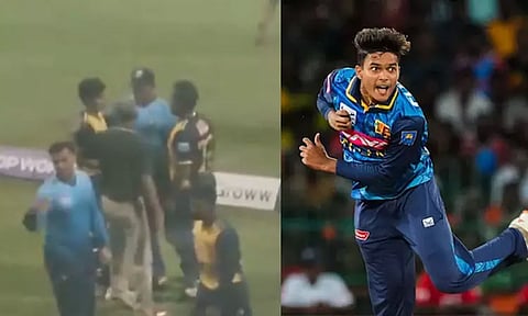 இலங்கை வீரர் துனித் வெல்லாலகேவின் தந்தை மறைவு... சோகத்தில் முடிந்த வெற்றி