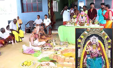 கவுந்தப்பாடி: பட்டத்தரசி அம்மன் கோவில் வருஷாபிஷேகம்