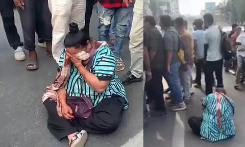 ‘20 ரூபாய்க்கு 6 பானிபூரிகள் வேண்டும்..’ தர்ணா போராட்டத்தில் ஈடுபட்ட பெண் - திகைத்த போலீஸ்