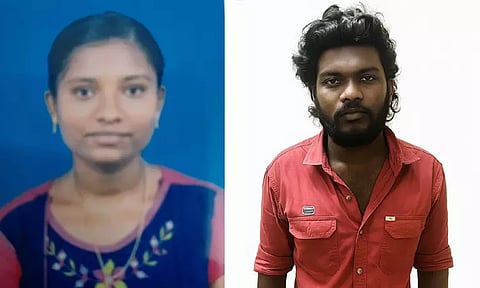 நெல்லையில் காதல் திருமணம் செய்த இளம்பெண் கழுத்து அறுத்து கொலை: கணவர் போலீசில் சரண்