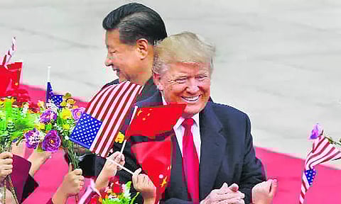 அமெரிக்க ஜனாதிபதி டிரம்ப் - சீன அதிபர் ஜி ஜின்பிங் பேச்சுவார்த்தை